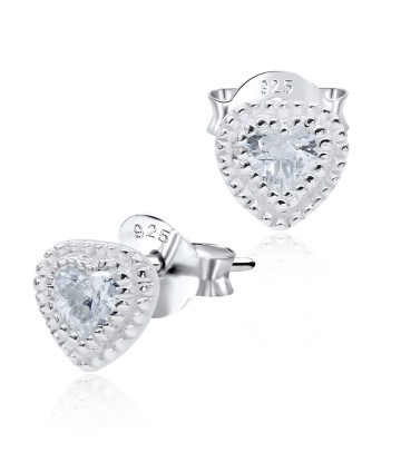 Heart Shaped Stud Earring STS-3273